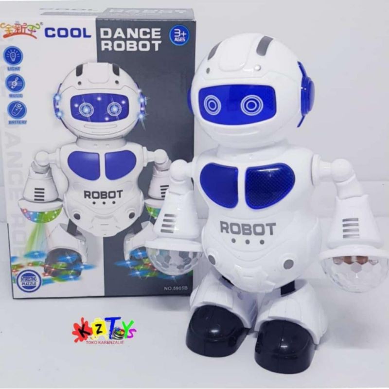 READY ROBOT DANCING MUSIC LIGHTING COOL 5905B