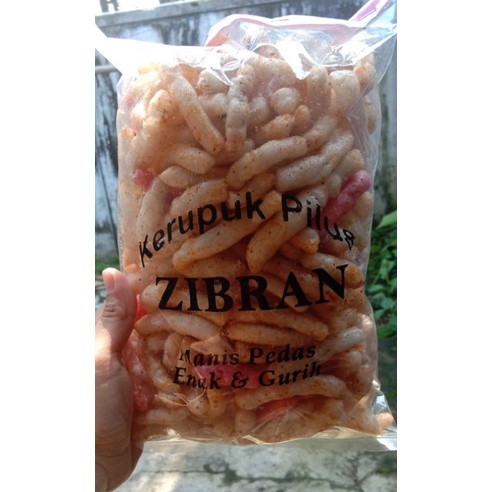 

Snack Makanan Ringan Kerupuk Gurilem Pedas Manis 150 gr
