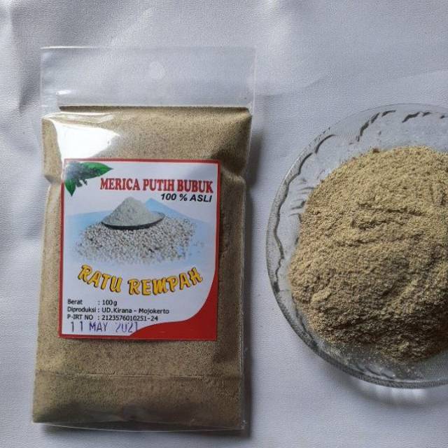 

Merica Bubuk Lada Bubuk Pepper ratu rempah Powder not oregano rosemary garlic