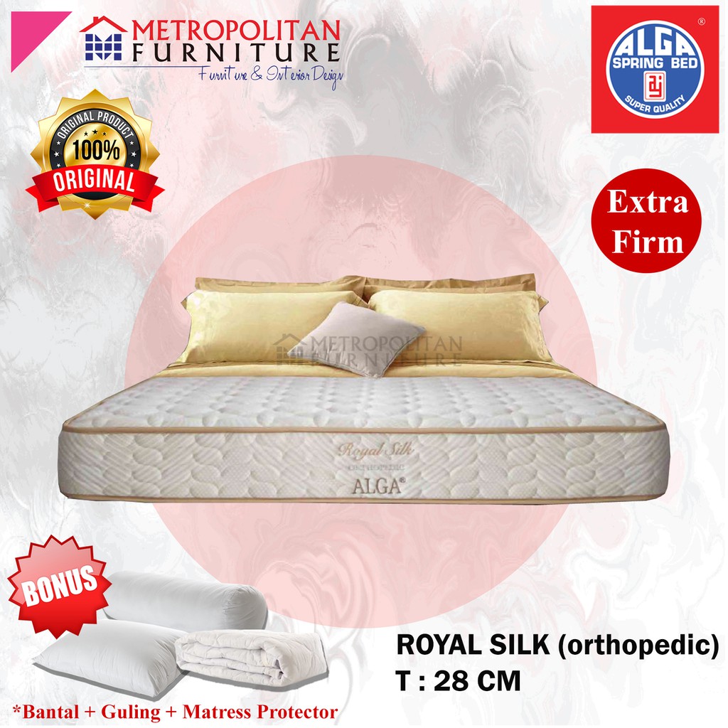 Kasur Springbed ALGA Royal Silk / Spring bed matras