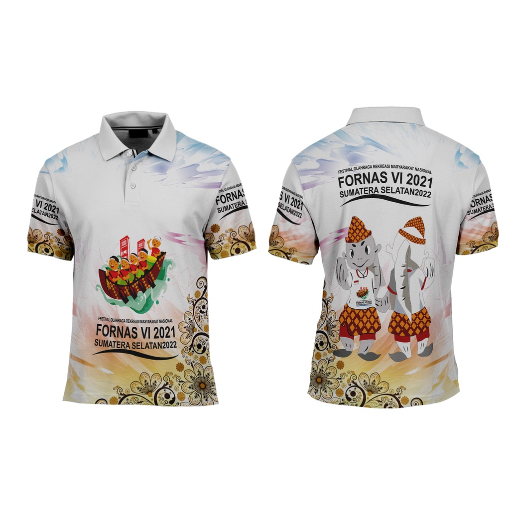 Baju Olahraga FORNAS Sumatera Selatan 2022