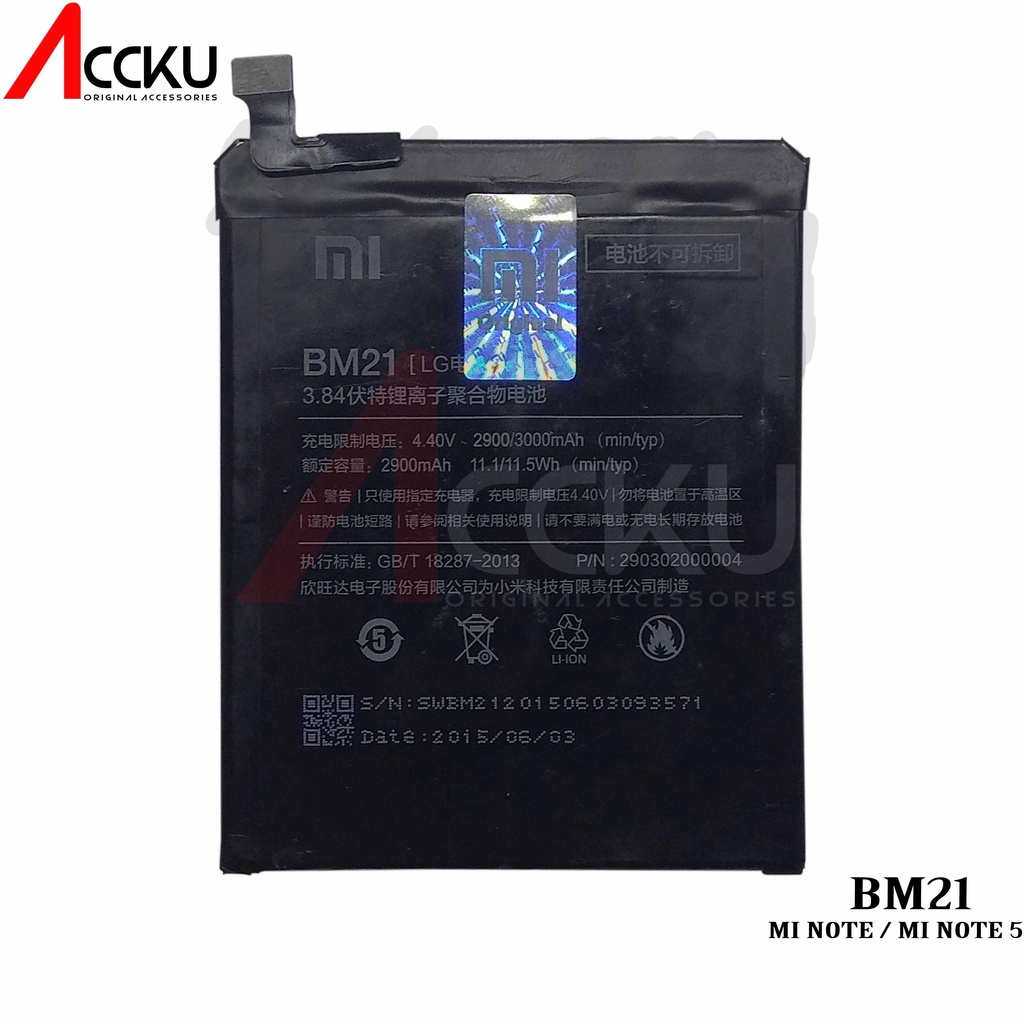 BATERAI XIAOMI NOTE5 BATERAI XIAOMI BM21 BATTERY XIAOMI MI NOTE 5 BATERAI XIAOMI NOTE BATERAI BM21 ORIGINAL