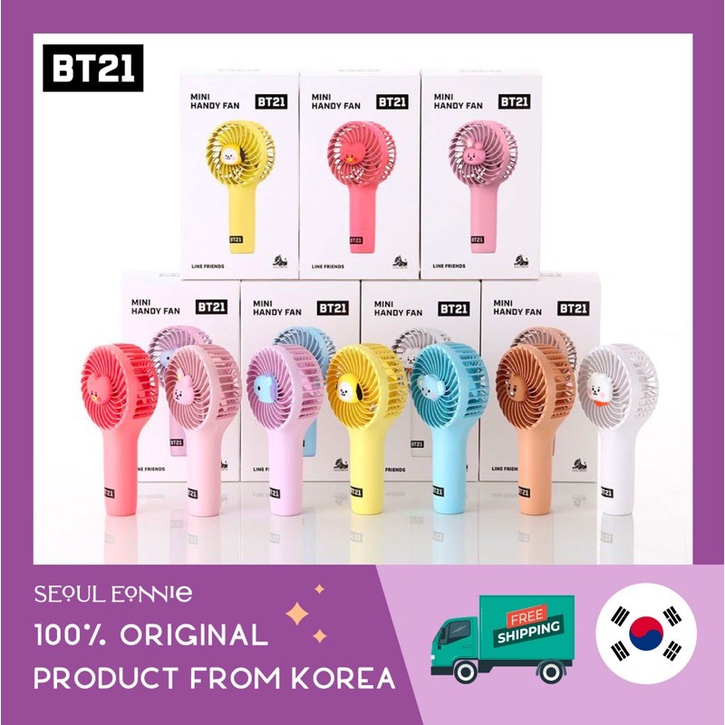 SALE BT21 OFFICIAL BABY MINI FAN
