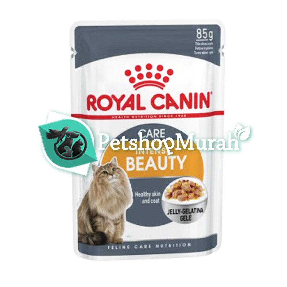 Royal Canin Intense Beauty Jelly 85 Gram / Makanan Kucing / Wet Food