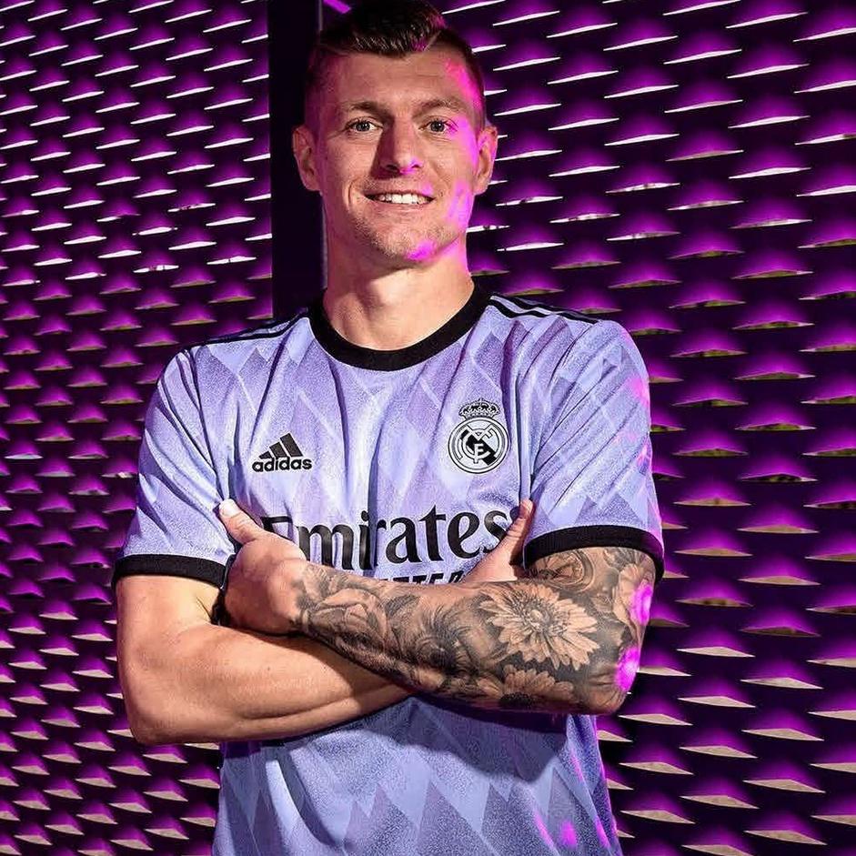 {Tig31au22ᴰ} Jersey Real Madrid Away 2022 2023 Grade Ori Import Baju Sepak Bola Madrid Pria