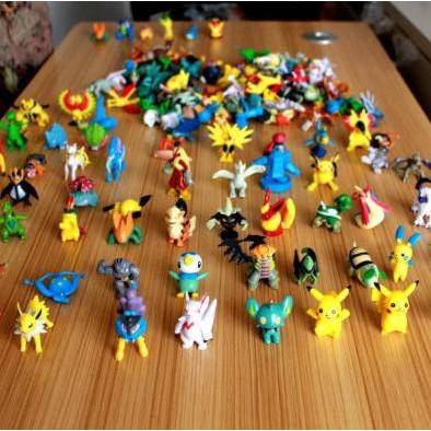 Pokemon Action Figure 24pcs Random Murah - Pokemon Figure