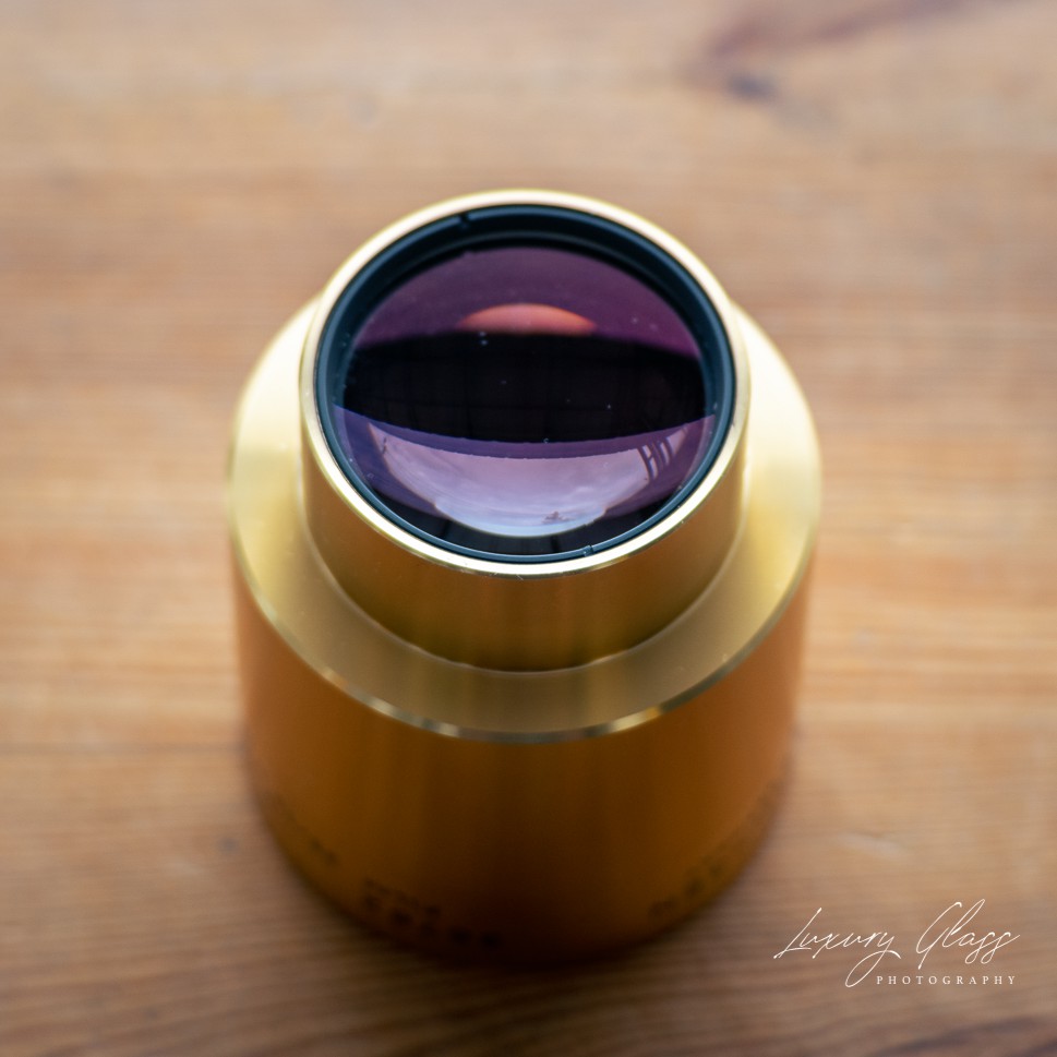 Lensa Manual Movie Projector Isco Ultra MC 120mm f2.0 Baru Stock Lama masih sangat mulus dan bening