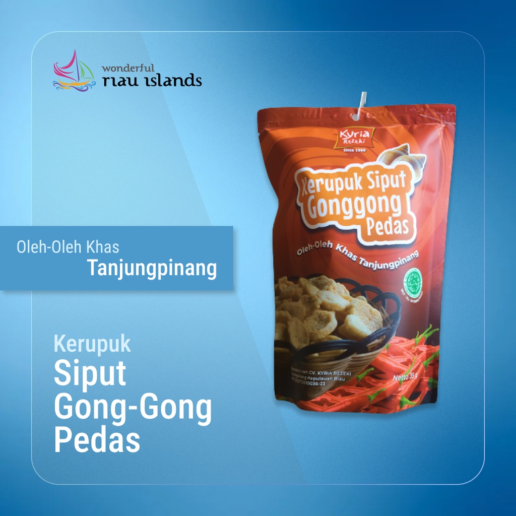 

Kerupuk Siput Gong-Gong Pedas