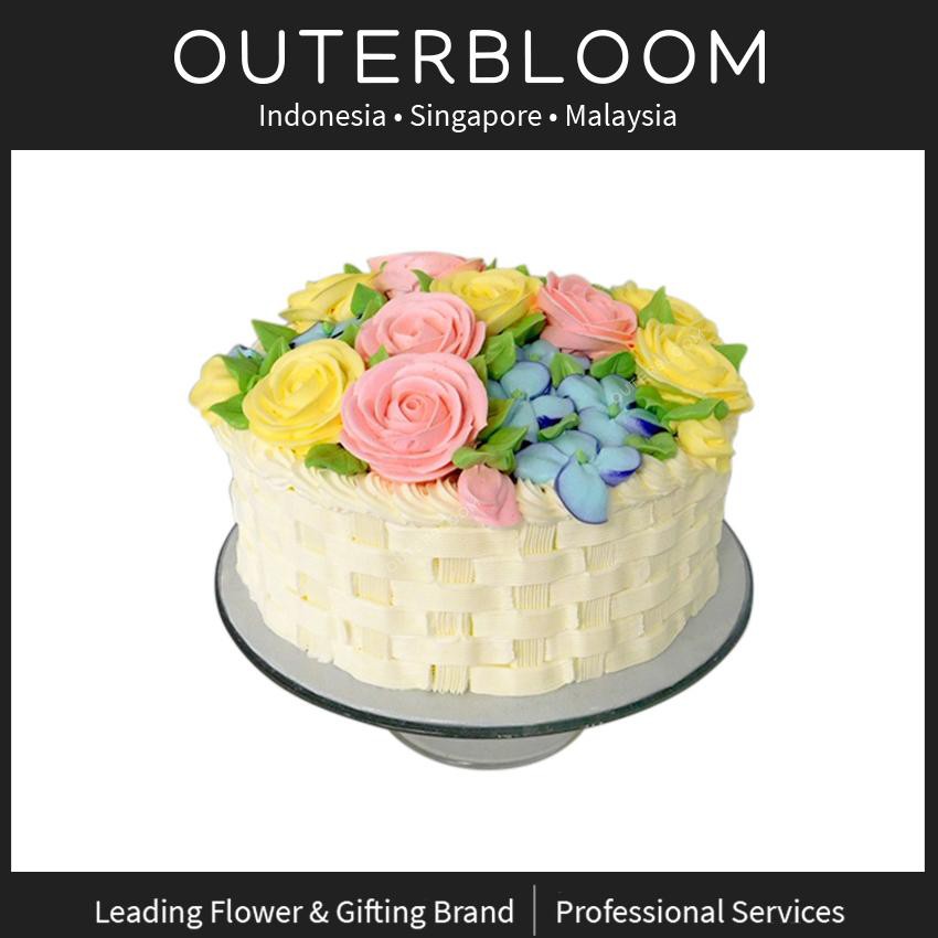 

Kue Ulang Tahun Karakter - Flowery Cake