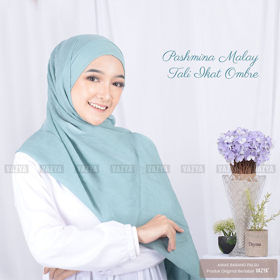 Pashmina Instant Malay/ Pashmina Tali Ikat Ombre