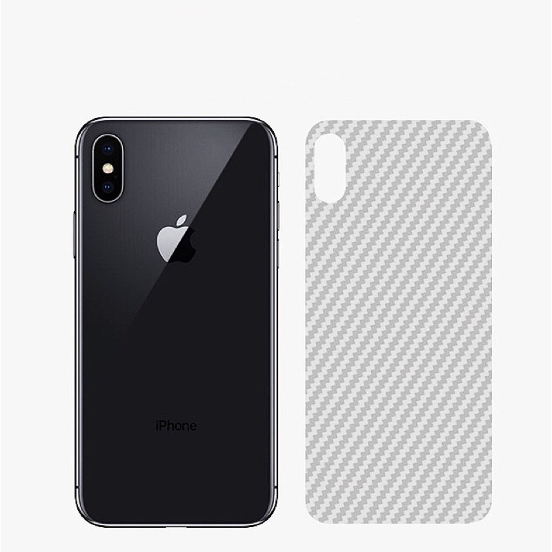 GARSKIN STICKER CARBON BACK IPHONE 5/6/6+/7/7+/8/8+/X/XS/XR/XSMAX/11/11PRO/11PROMAX