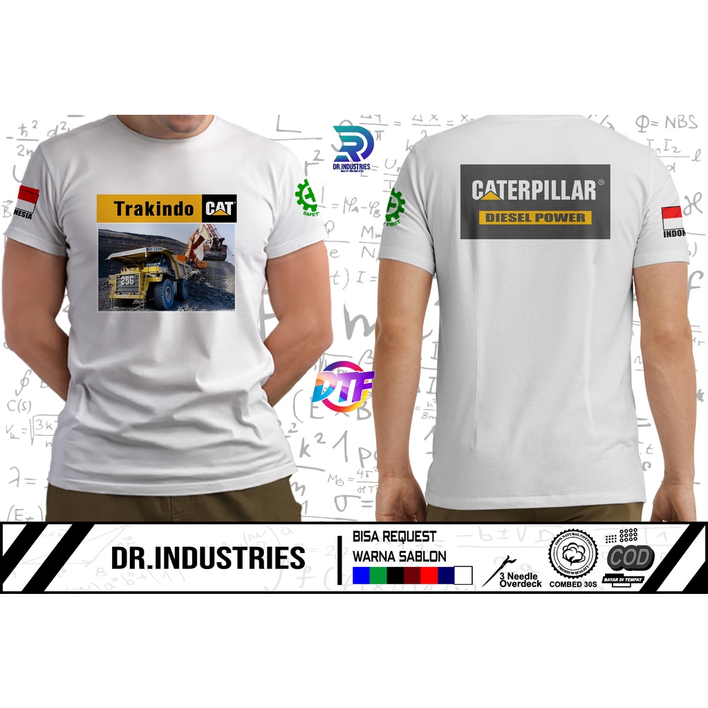 Kaos Trakindo Cat Pertambangan Tambang - DR INDUSTRIES