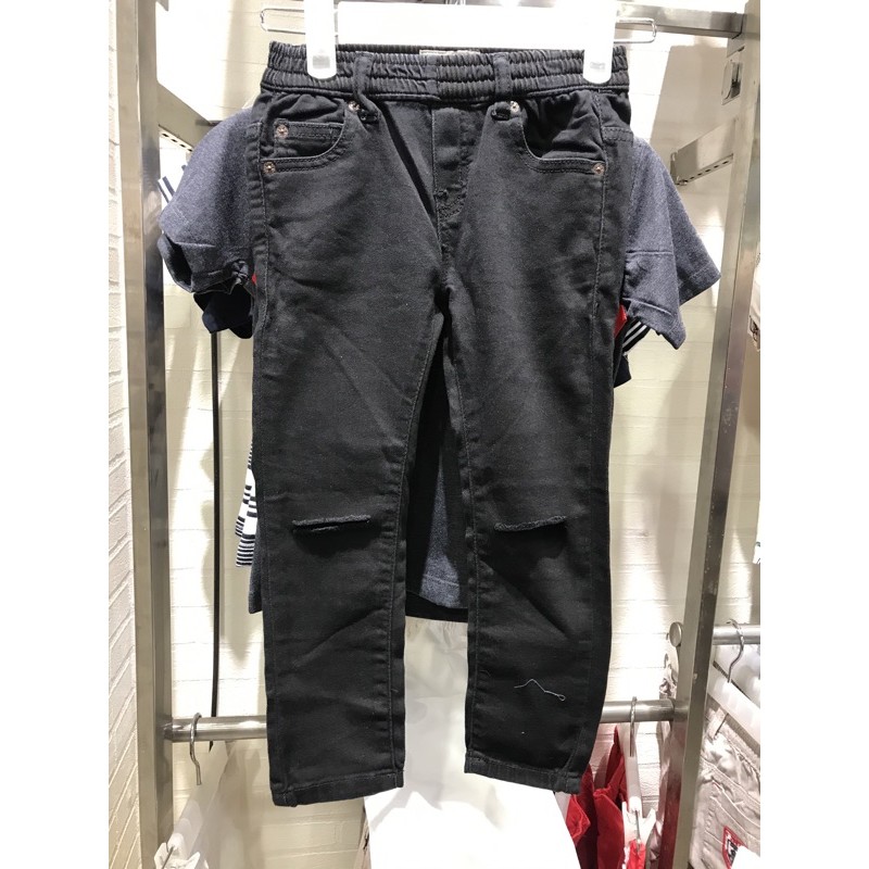 Celana Jeans Hitam Original Lee Cooper Size 4Tahun