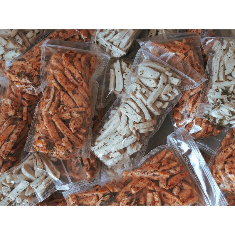 

Basreng pedas daun jeruk bumbu rempah 100gr