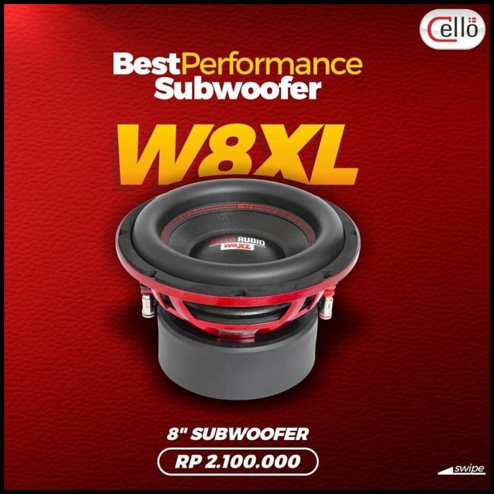 Subwoofer Cello W8Xl 8Inch