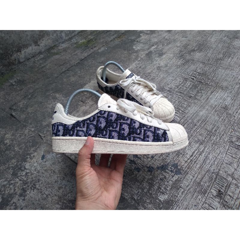 DIOR X ADIDAS SUPRSTAR "39" SEPATU BEKAS/SEPATU SECOND ORIGINAL