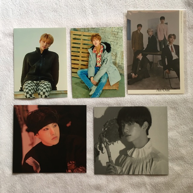 SEVENTEEN HOSHI JOSHUA DINO THE8 VOCAL TEAM HMV BEHIND CARD YMMDAWN LAFUMA