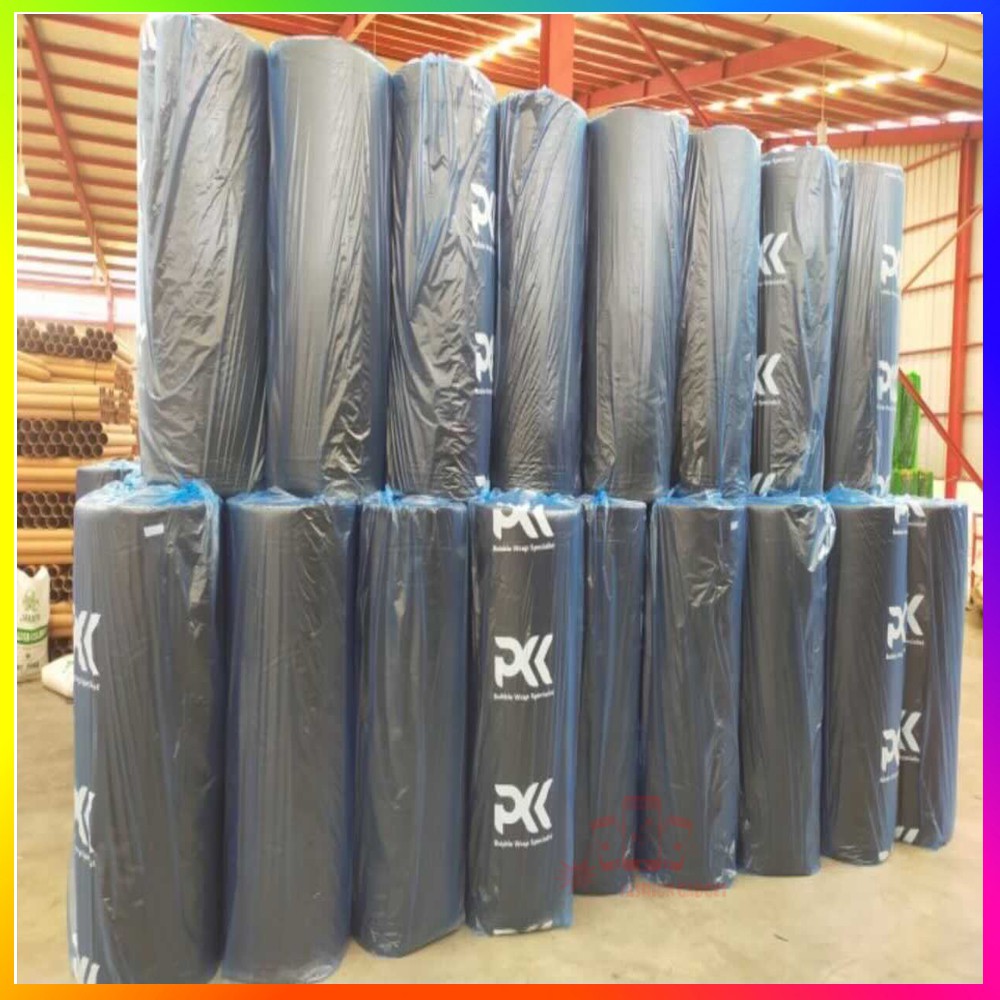 Plastik Buble / Bubble Wrap Roll Bening Hitam 2.8 kg 125cm x 50cm Pembungkus Kado Dan Kemasan Untuk Packing