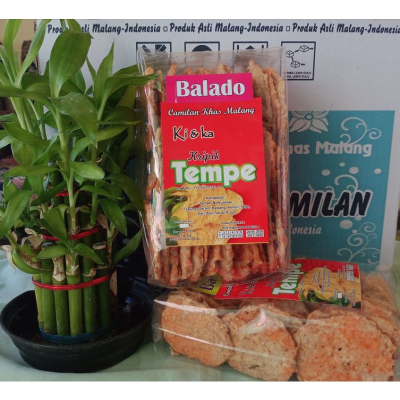 

Keripik Tempe varian Balado