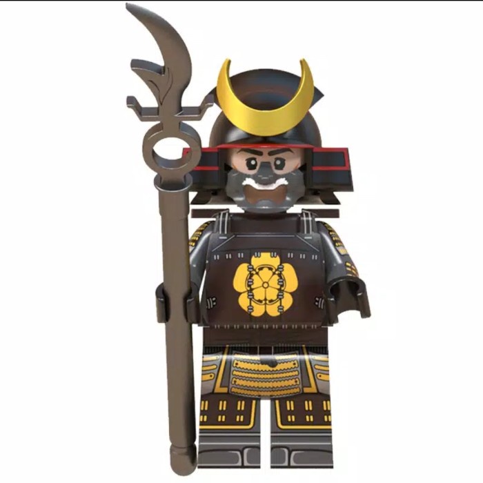 Berkualitas Lego Minifigure Samurai Army Japan Tentara Jepang Wm2012 Trendi