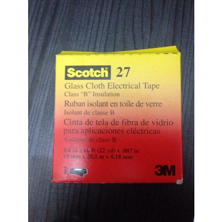 3M Scotch 27 Glass Cloth Electrical Tape