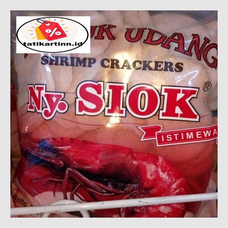

S50Tat Ny. Siok Kerupuk Udang Oval Atr05Ytt