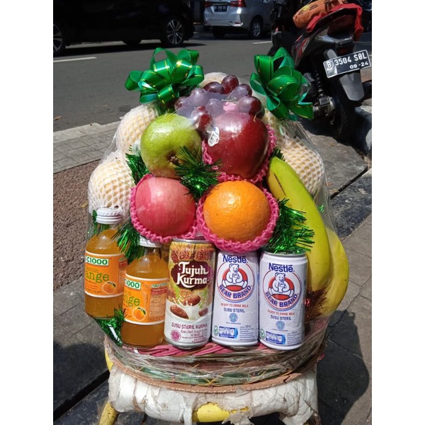 Parcel Buah mix Bearbrand &amp; You C1000 &amp; Susu Kurma (Free Kartu Ucapan)