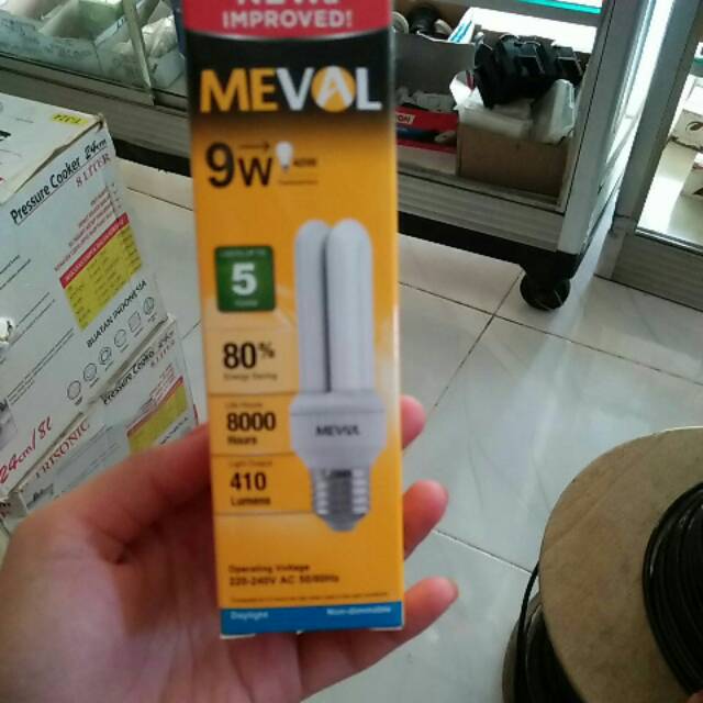 Lampu meval 9 w
