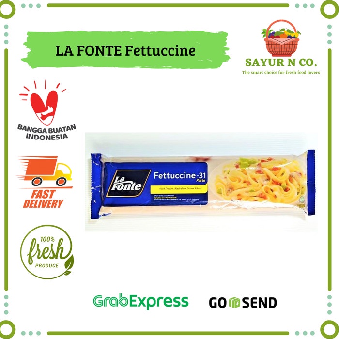 

LA FONTE Fettuccine-31 450gr | Sayur N Co Bekasi