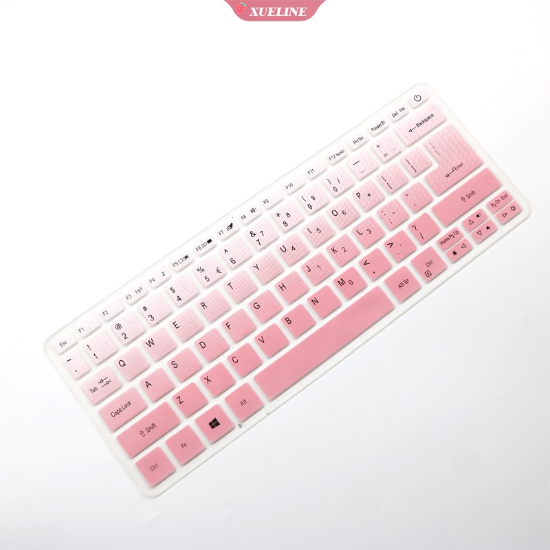 Cover Keyboard Bahan Silikon Membran Ukuran 14 &quot;Tahan Debu Dan Air Untuk Acer Extraordinary S5 / S3 EX214