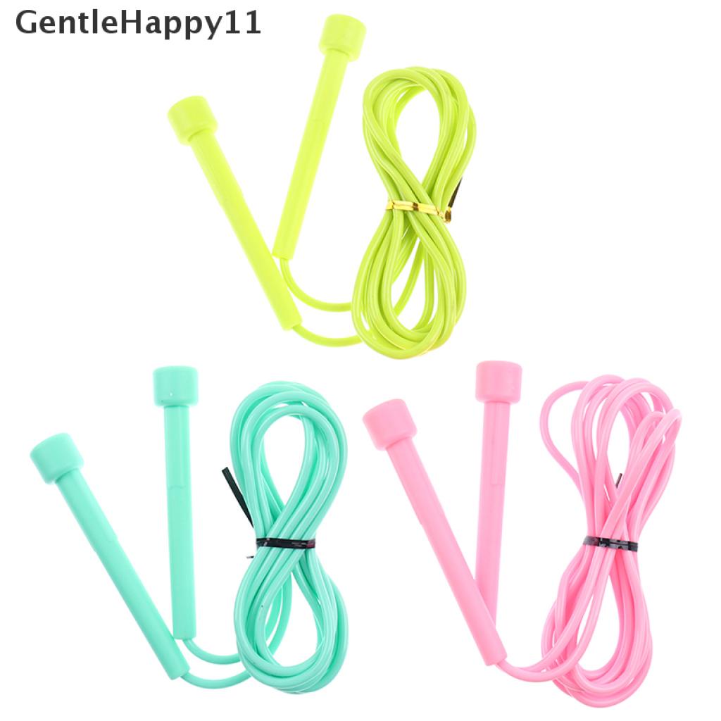 Gentlehappy 1Pc Speed Jump Rope Anak PVC Skipping Rope Adjustable Peralatan Fitness