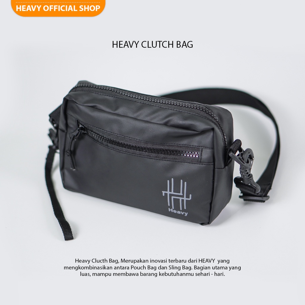 Heavy Official Shop | Handbag Clutch Heavy Premium Pouch bag | Tas Selempang Hp | Tas Handphone Slingbag Unisex