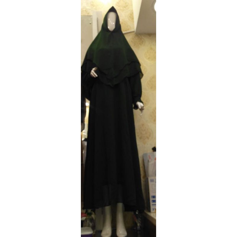 DRESS MUSLIM SETELAN HIJAB