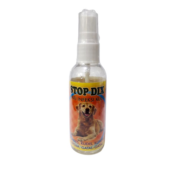 Obat Spray Infeksi Kulit Pada Anjing STOP DIX DOG