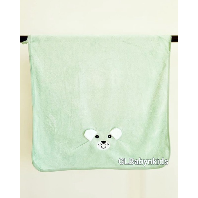 Handuk Bayi Microfiber Premium / Handuk Anak Premium Motif Hewan Kualitas Import 50 cmx 100 cm