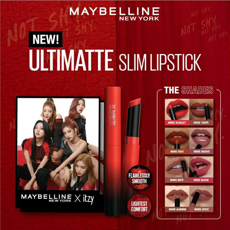 MAYBELLINE ULTIMATTE SLIM LIPSTICK