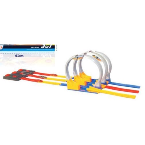 Hotwheels Track Halilintar 2 Jalur dan 3 jalur Track Hot Wheels Car / 3 LAYER SLIDING TRACK PARKIRAN