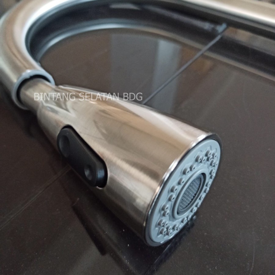 KRAN KERAN SINK DAPUR MIXER PANAS DINGIN STAINLESS