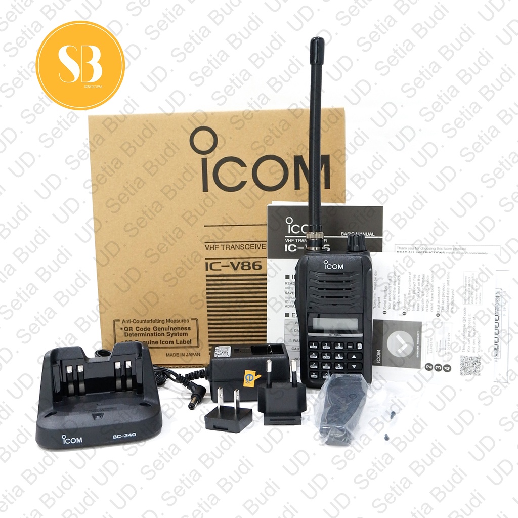 HT / Handheld Radio Icom IC-V86 Asli dan Bergaransi