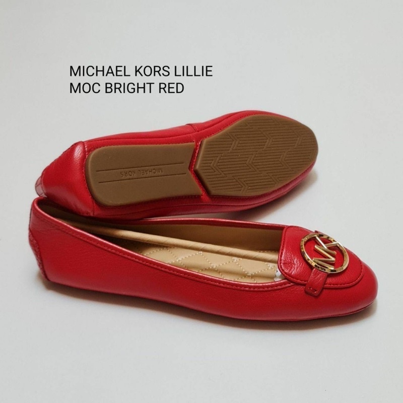 MK LILLIE MOC BRIGHT RED  9.  26CM