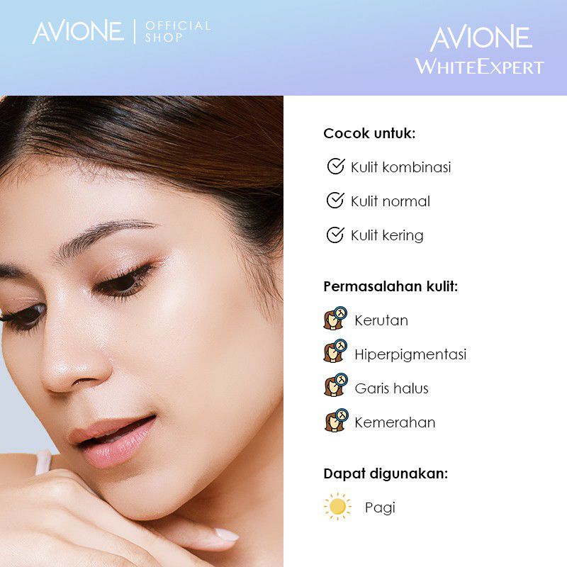 Avione White Expert |facial foam|face toner|day cream|night cream