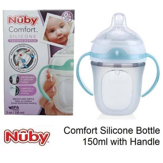 Nuby Silicone Bottle 150ml