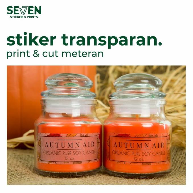 

HARGA SPESIAL CETAK STIKER TRANSPARAN + CUTTING