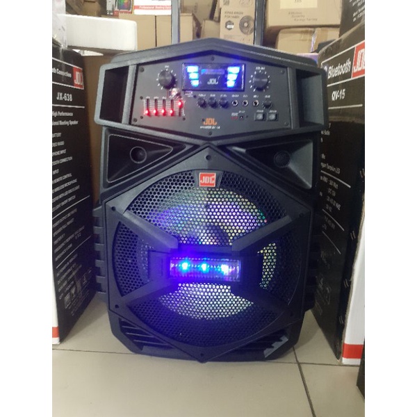 SPEAKER AKTIF // SPEAKER PORTABLE JDL 15 INC | QV 15 | BLUETOOH | FREE MIC WIRELLES