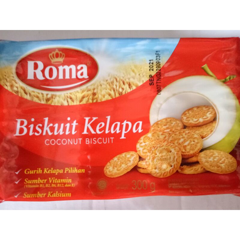 

roma biskuit kelapa 300gr