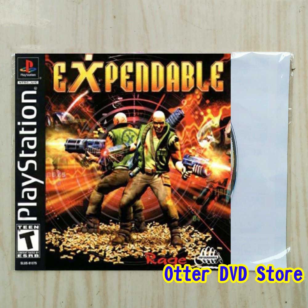 Kaset CD Game Ps1 Ps 1 Expendable