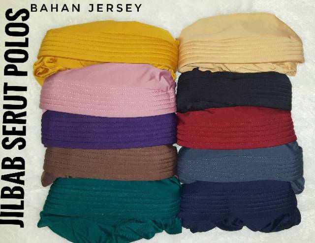 Jilbab Serut Polos Jilbab Serut Jokowi Adiba Serut