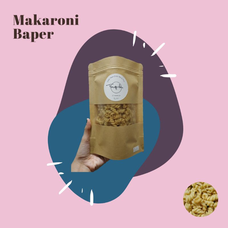 

Makaroni Baper / Makaroni Spiral / Makaroni Asin / Snack / Camilan Kekinian / Hits / Micin