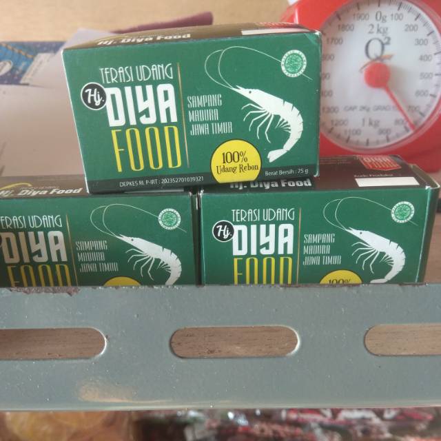 

Terasi Udang Rebon Kukus (Matang)