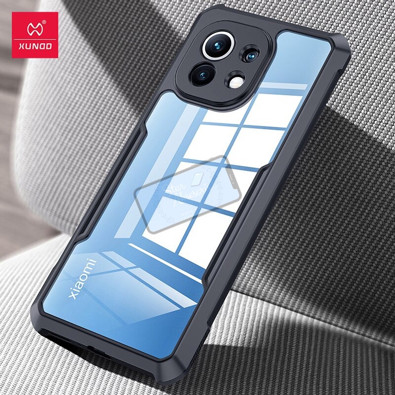 Xiaomi Mi 11 l 11 Lite Case XUNDD Original Hard Soft Case Silikon Bening Mi 11 Case